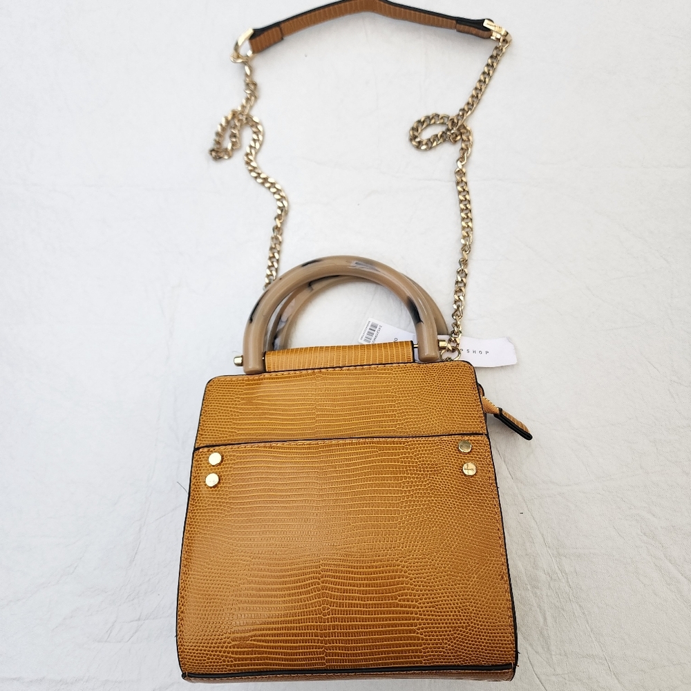 Topshop Mustard Yellow Handbag/Crossbody bag
